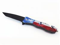 Многофункциональный Складной Черный Карманный Нож С 3d-печатью Из Нержавеющей Стали