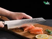 Нож Шеф-повара Kiritsuke С Деревянной Ручкой,9 Дюймов